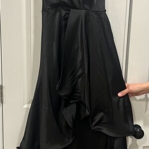 Chic Black High Low Dress - new with tags